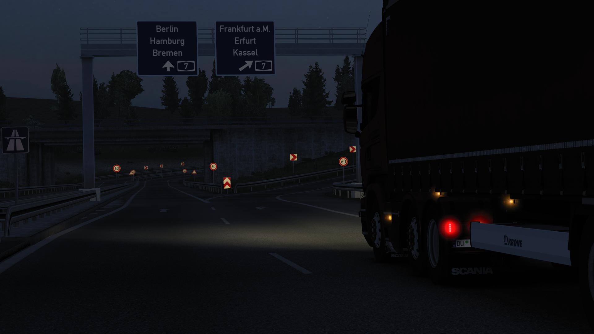 ETS2 - Realistic Headlights V2.4.2 (1.39.x)