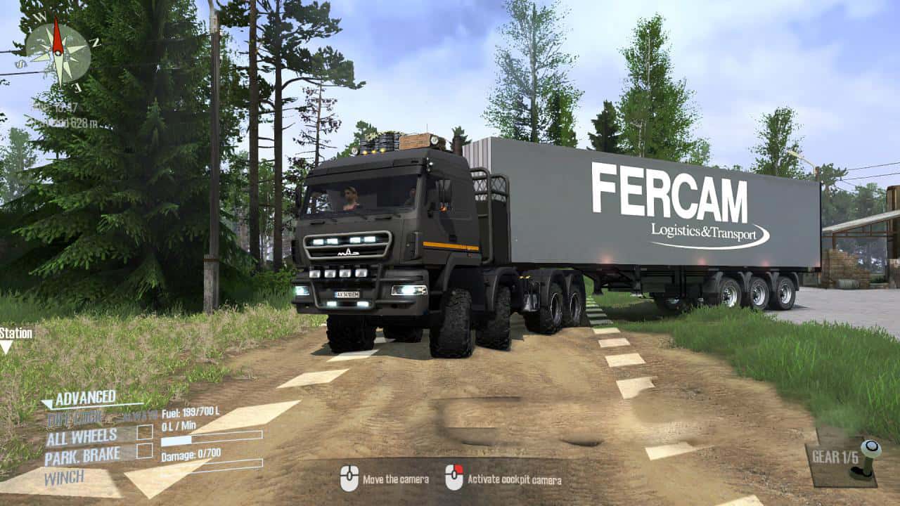 Spintires:Mudrunner - Maz 6516 Truck V05.10.20