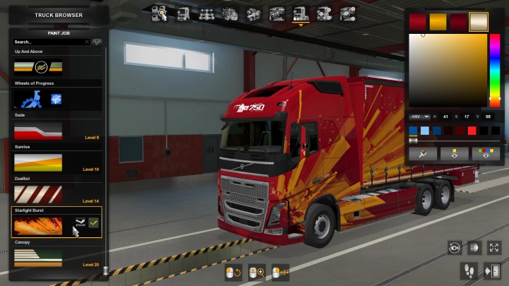 ETS2 - Rpie Volvo FH16 2012 Truck V1.40.1.7s