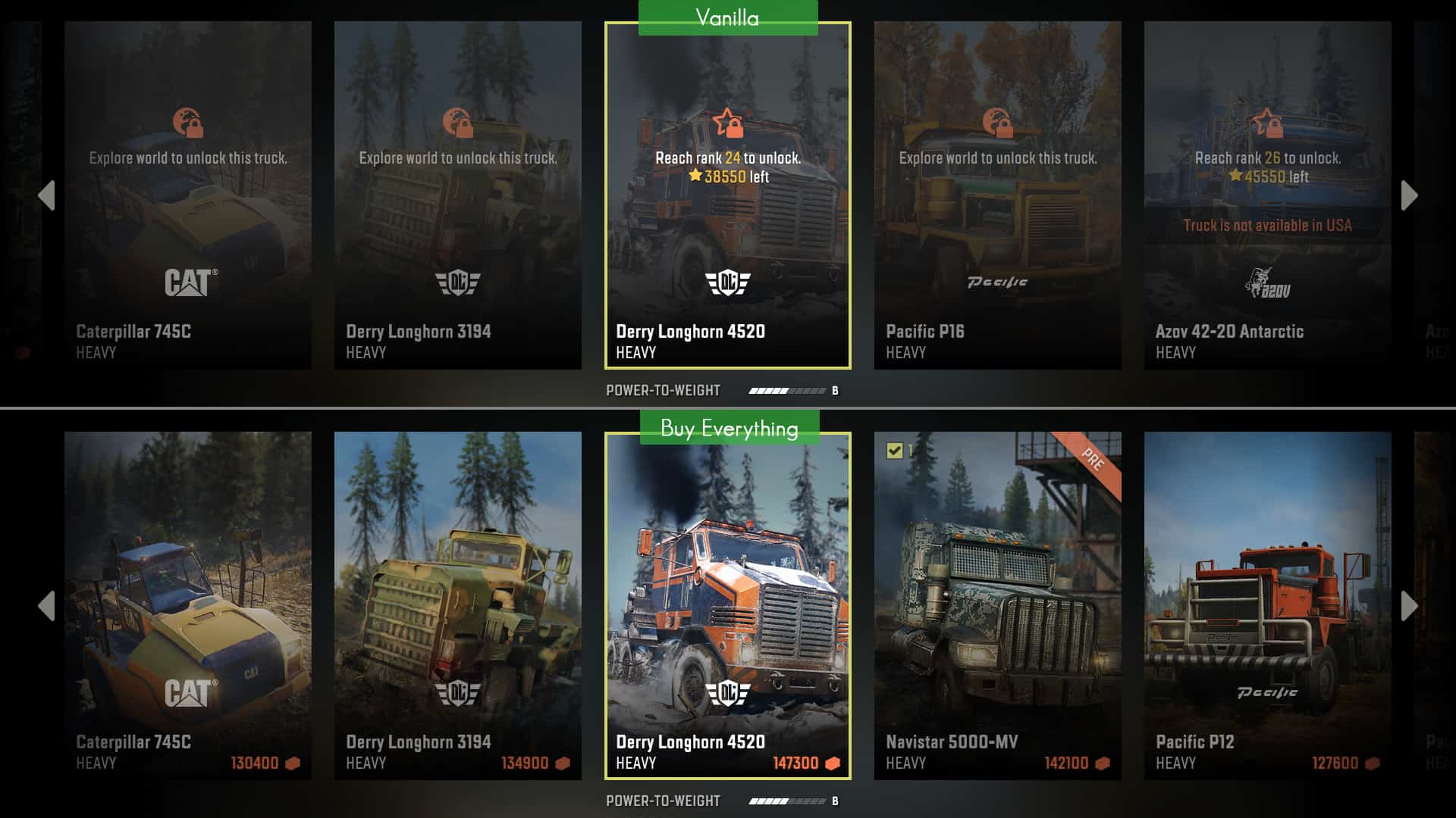 SnowRunner - Buy Everything V1.0