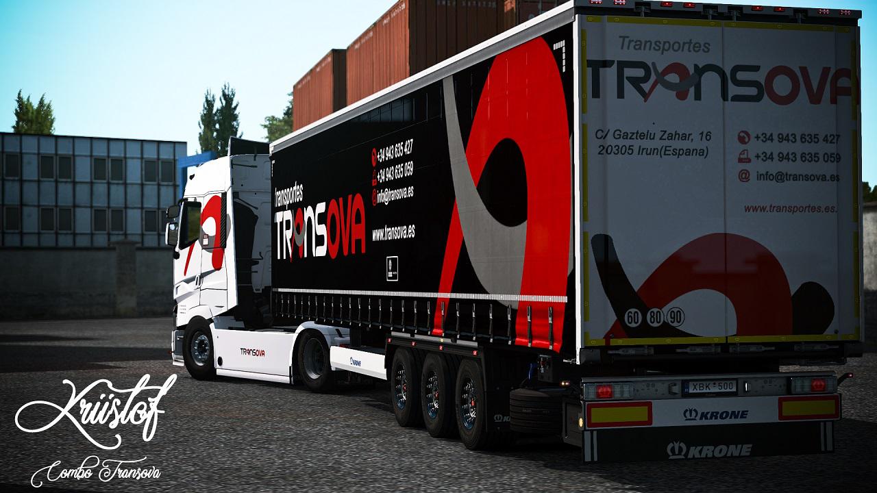 ETS2 - Transova Combo Skin V1.0 (1.36.x)