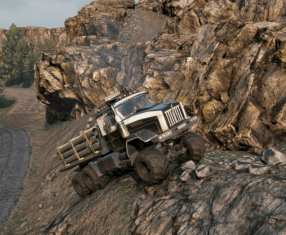 SnowRunner - Tayga Custom Rear Wheel Steering V1.1