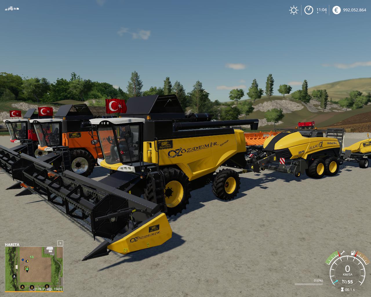 fs19 harvester trailer mod