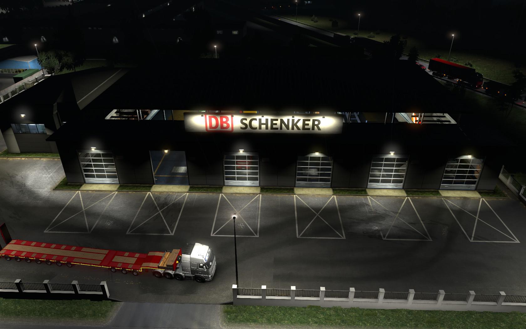 ETS2 - DB Schenker Garage Mod (1.39.x)
