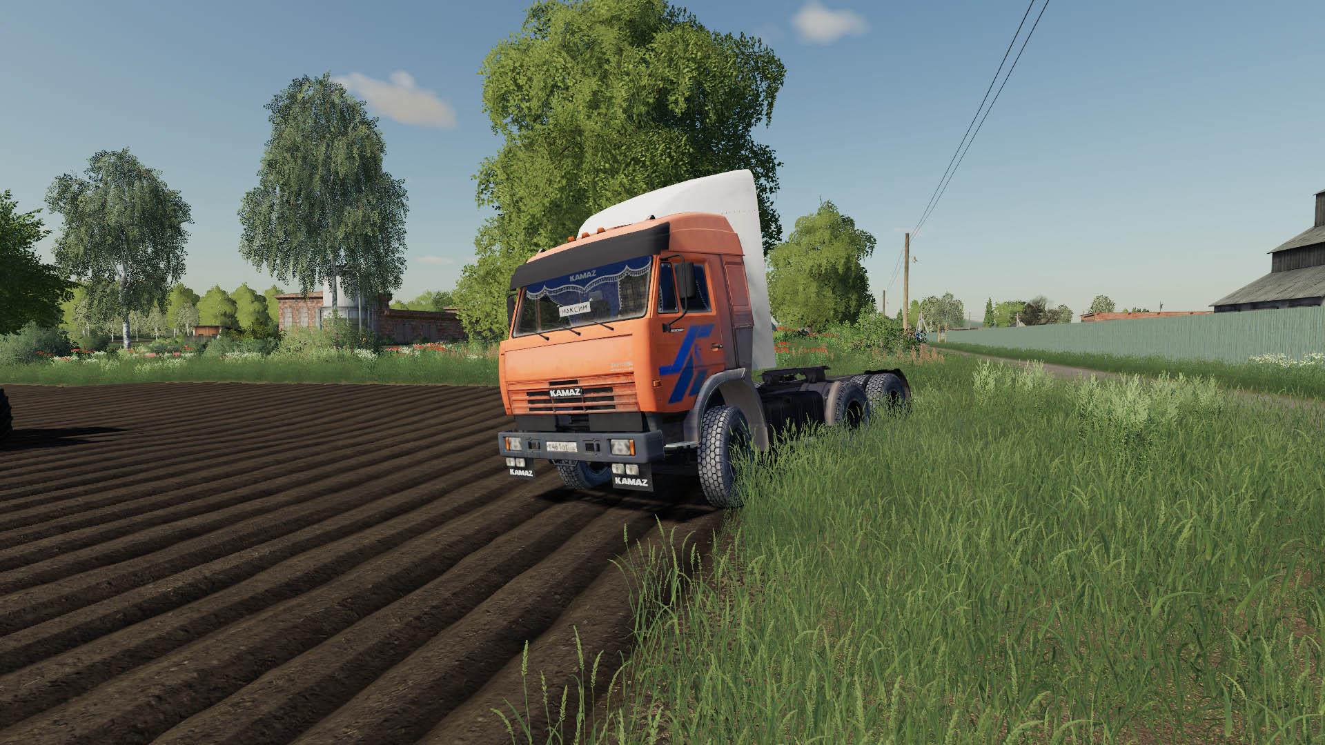 Farming simulator 19 камаз