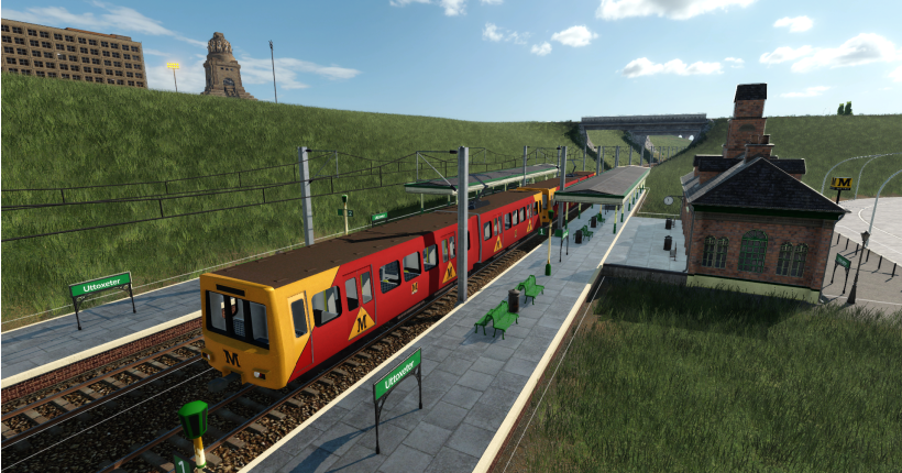 Transport Fever 2 - Tyne and Wear Metro