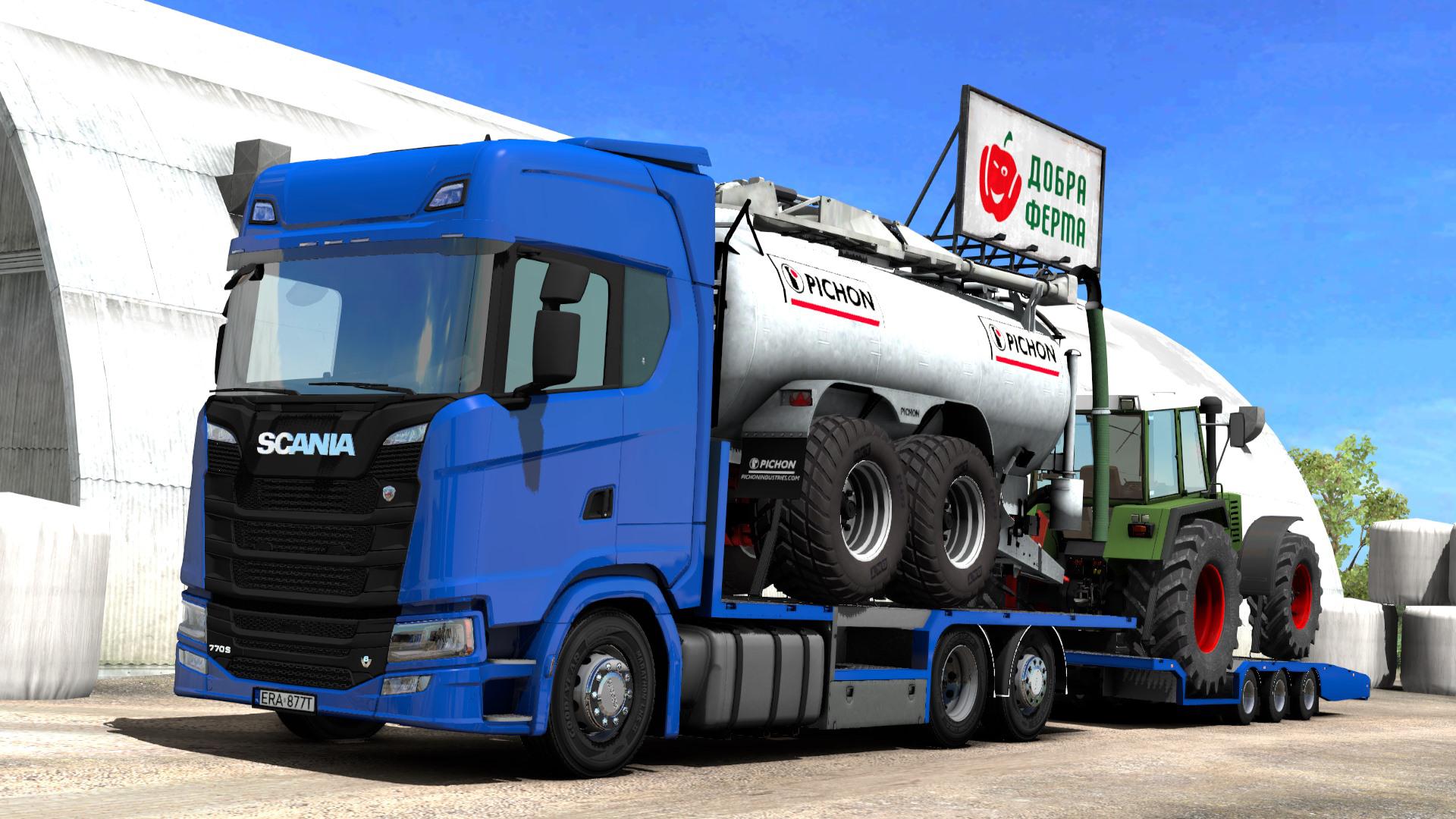 Ets2 Scania Fvg Tandem 1 40 X Euro Truck Simulator 2 Mods Club