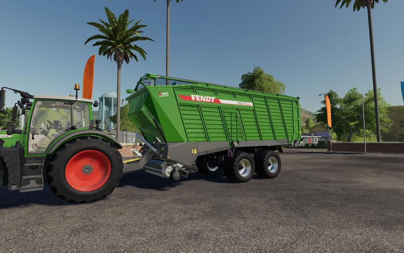 FS19 - Fendt Tigo 65/75 Trailer V1.0
