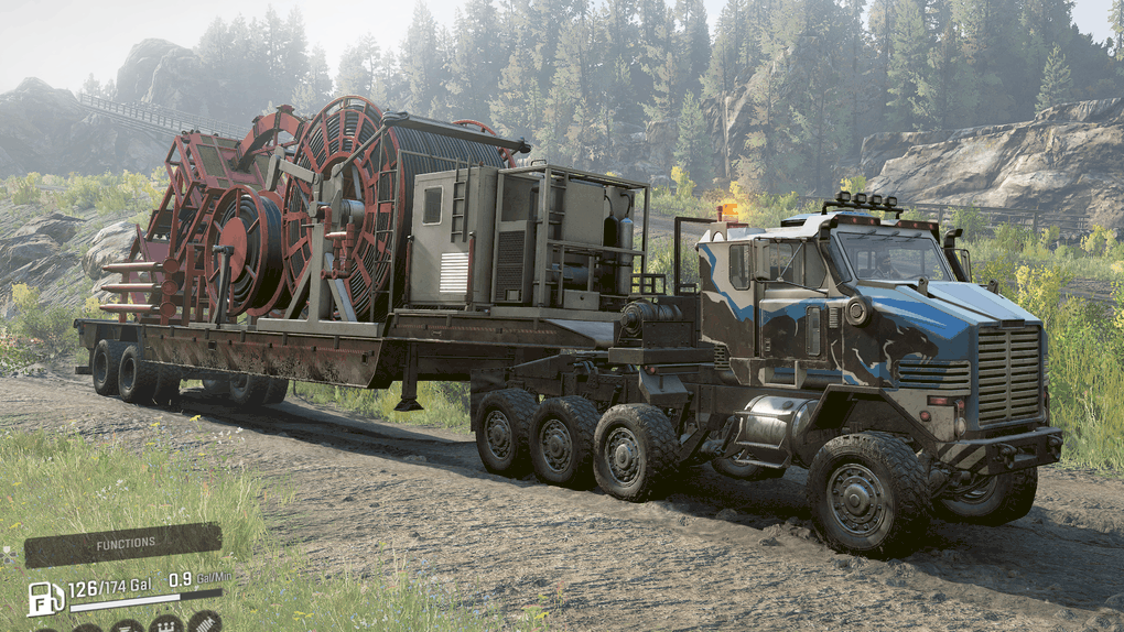 SnowRunner - Oshkosh M1070 Prime Mover V1.2