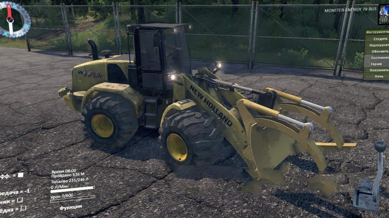 Spintires - New Holland W170C Industrial V1.2