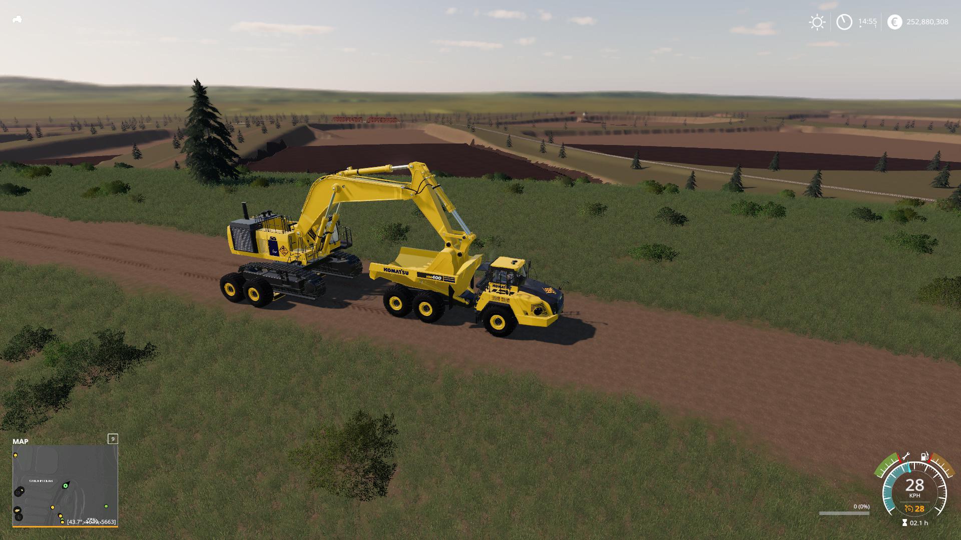 Fs19 Komatsu Mining Pack V10 Farming Simulator 19 Modsclub