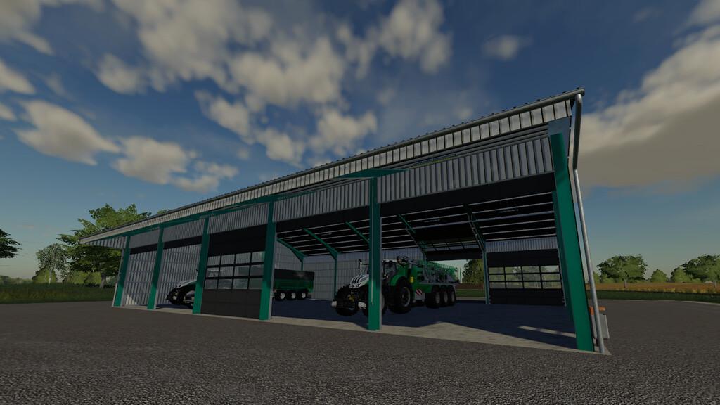 FS19 - Placeable Steel Construction Hall V1.0