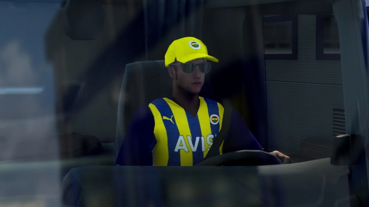 ETS2 - Fenerbahce 2022 Driver Skin V0.1 (1.41.x)