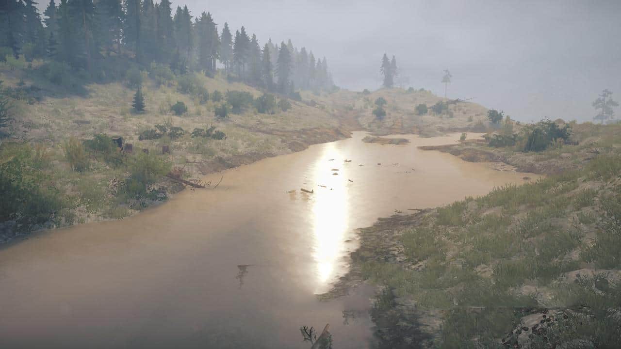 Spintires:Mudrunner - Gravel Coastline Map V23.12.19