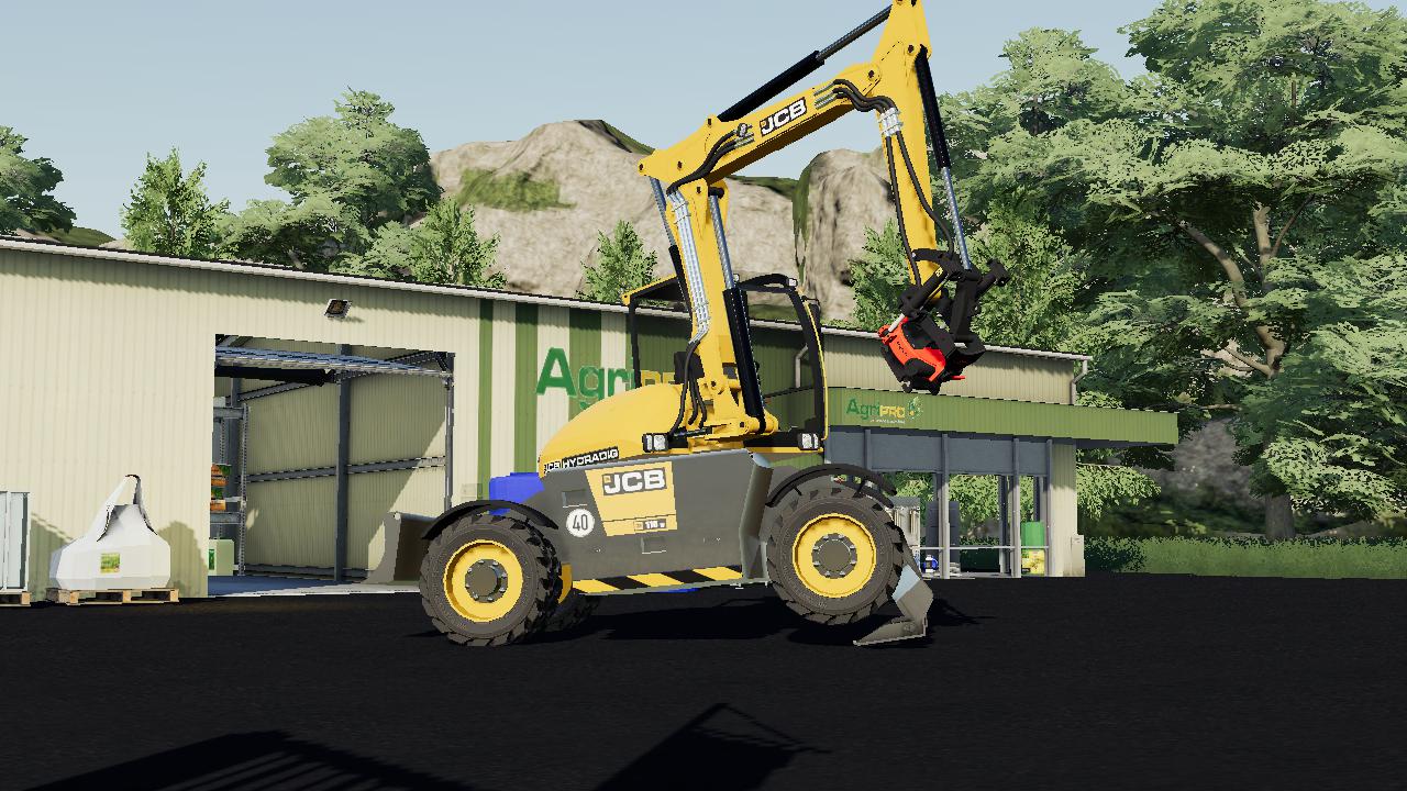 Fs19 Jcb Hydradig 110w V20 Farming Simulator 19 Modsclub 1732