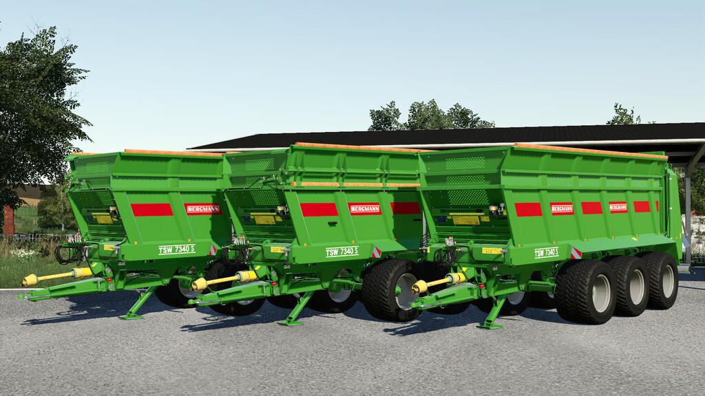 FS19 - Bergmann TSW 7340S Trailer V1.0