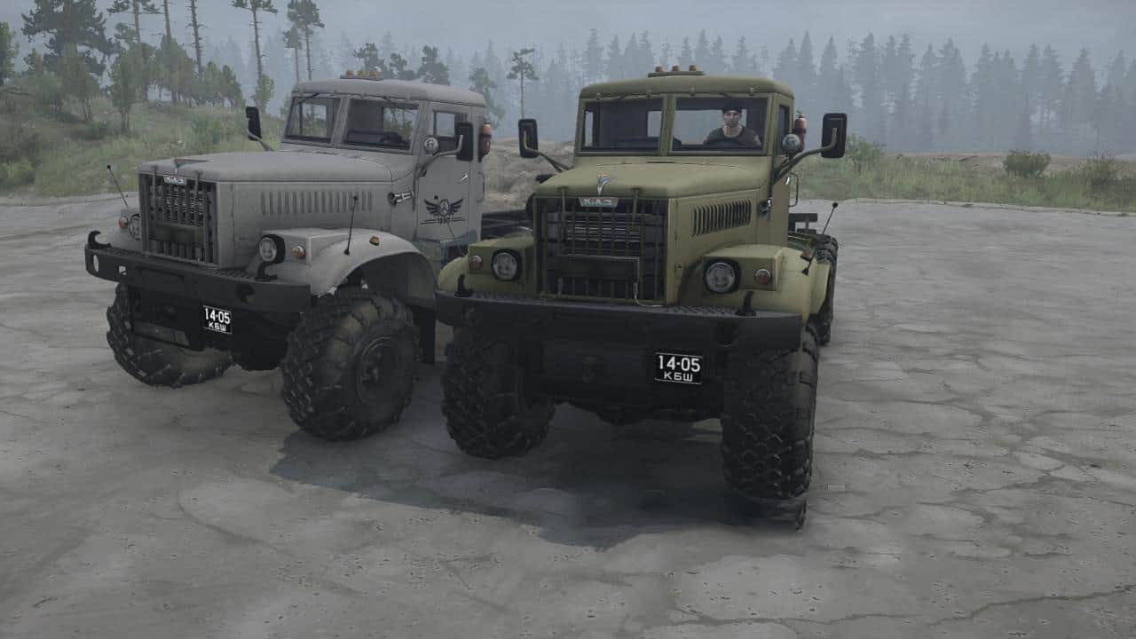 Spintires:Mudrunner - KrAZ-255B Truck V25.01.20