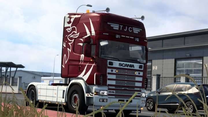 ETS2 - Scania R4 TJC Transport Skin V1.0 (1.40.x)