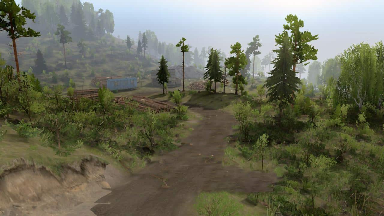 Spintires - Taiga Map V1.0