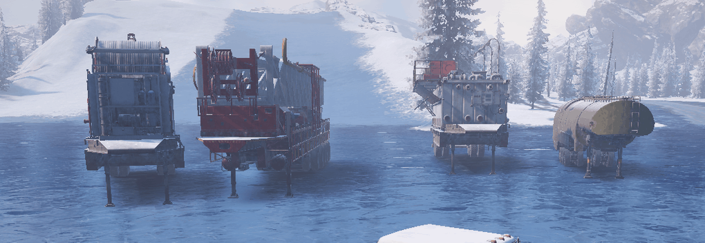 SnowRunner - Buy and Sell Special Trailers with Fuel/Repair V1.0
