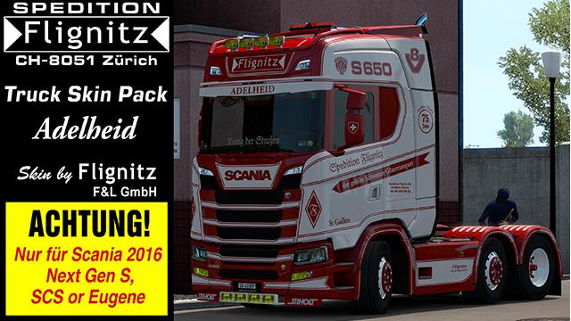 ETS2 - Flignitz Adelheid Skin V1.0 (1.36.x)