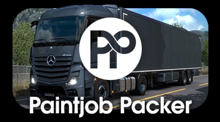 ETS2 - Paintjob Packer V1.6.1 (1.40.x)
