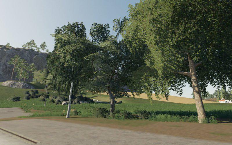 FS19 - Dark Trees & Bush Textures V1.0