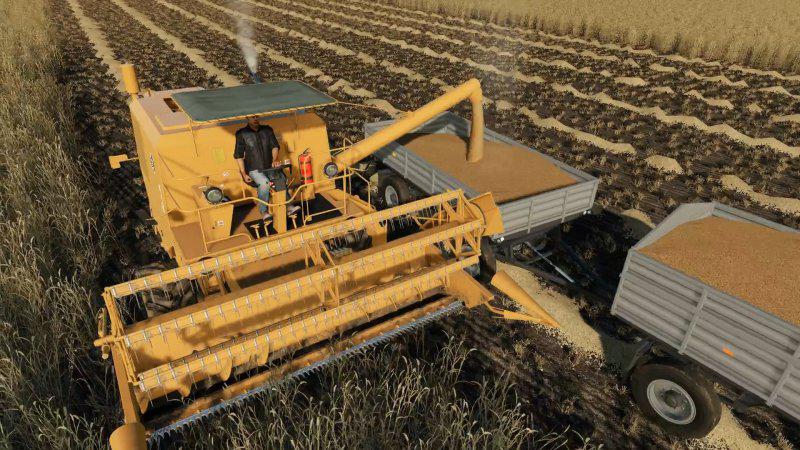 FS19 - Bizon Z056 Super Harvester Mod V1.0