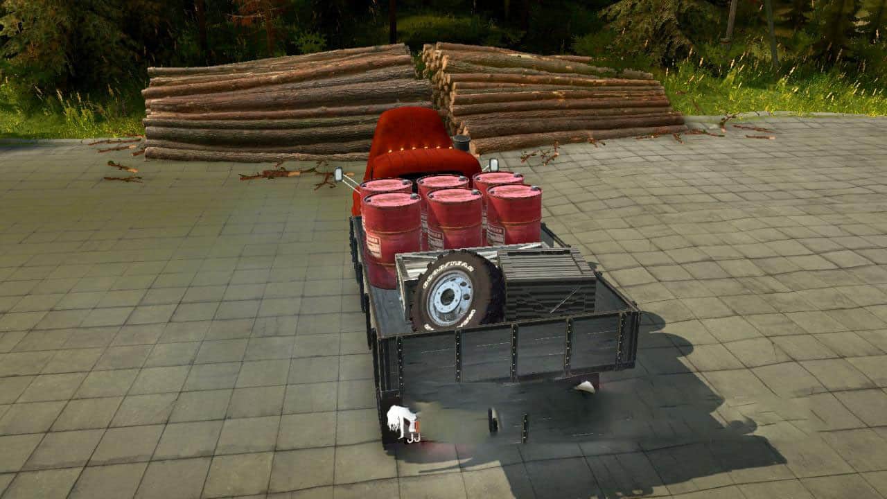 Spintires:Mudrunner - Bedford 4WD Truck V1