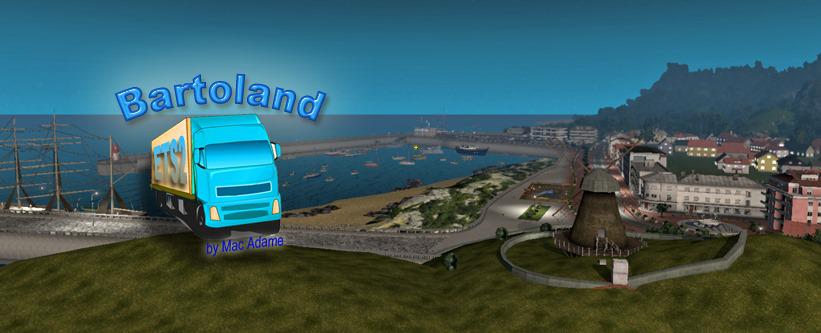 ETS2 - Bartoland Map 1:1 V1.0 (1.35.x)