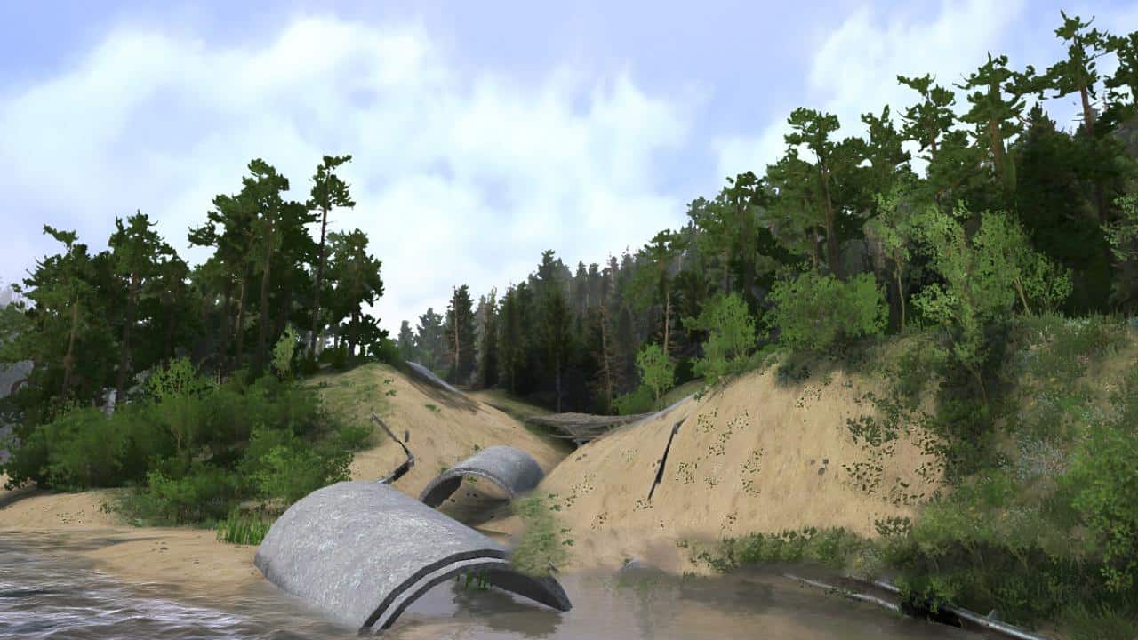 Spintires:Mudrunner - Overload Map V1.2