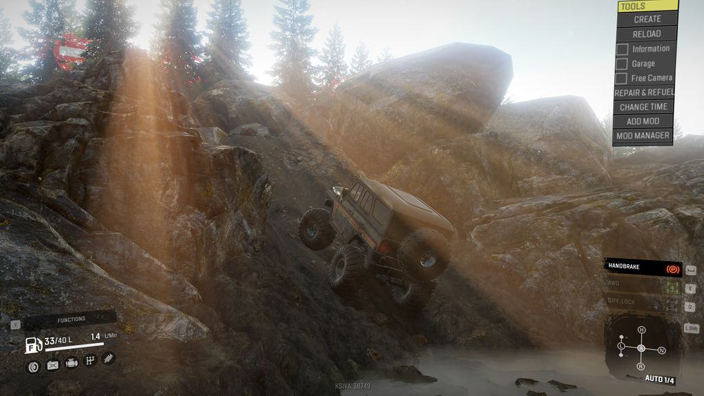 SnowRunner - PTS Only 1nsans Trial Center Map V0.1.0