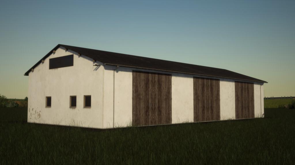 FS19 - Mashinery Shed And Shelter V1.0