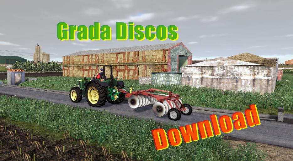 FS19 - Disc Harrow Red V1.0