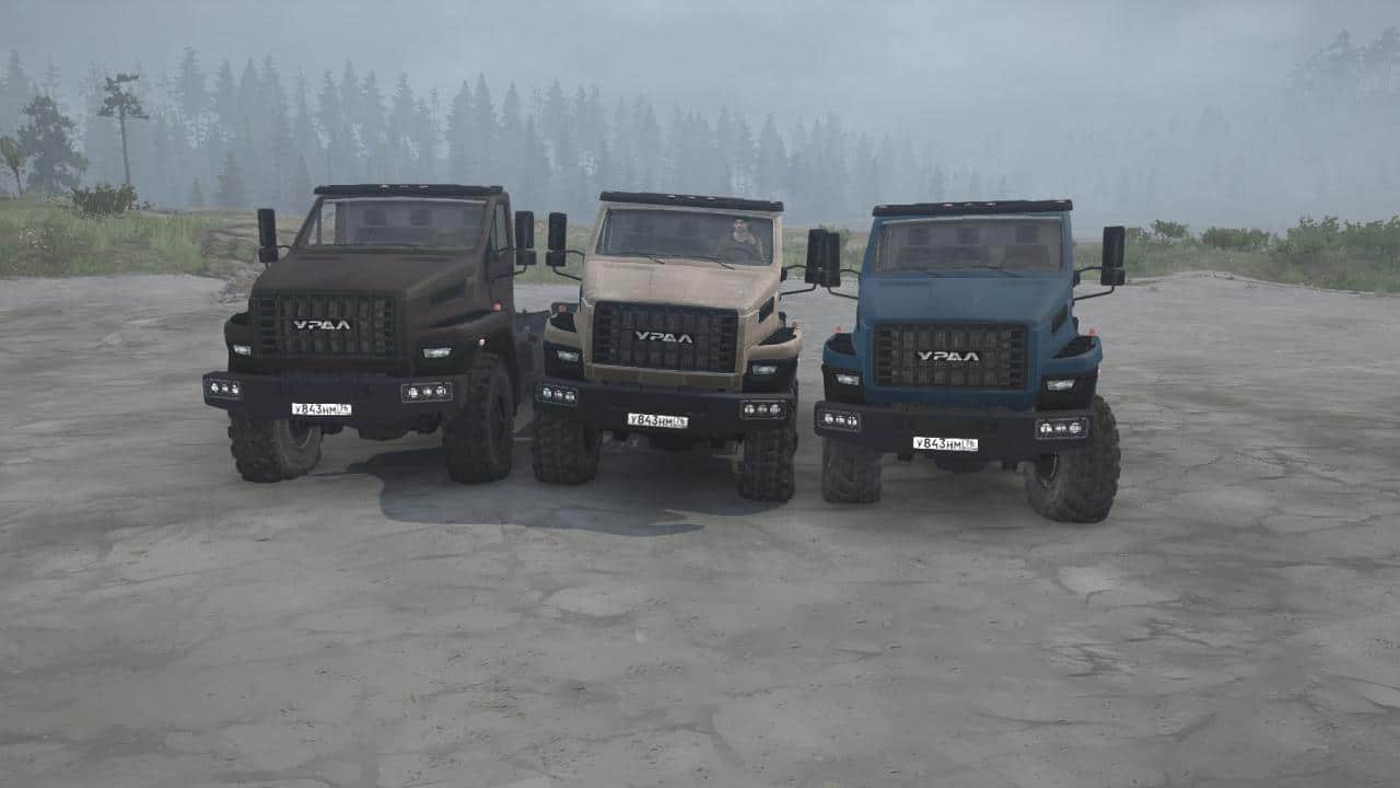 Spintires:Mudrunner - Ural Next Pack V12/23/19