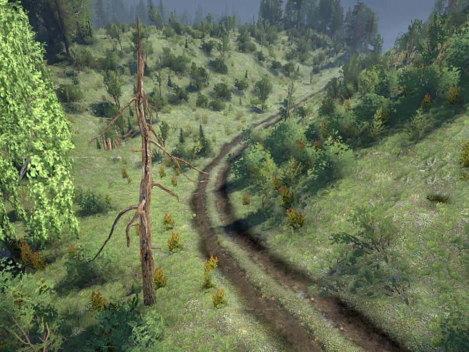 Spintires:Mudrunner - Flooded Town / Flooded Town Map V1.0