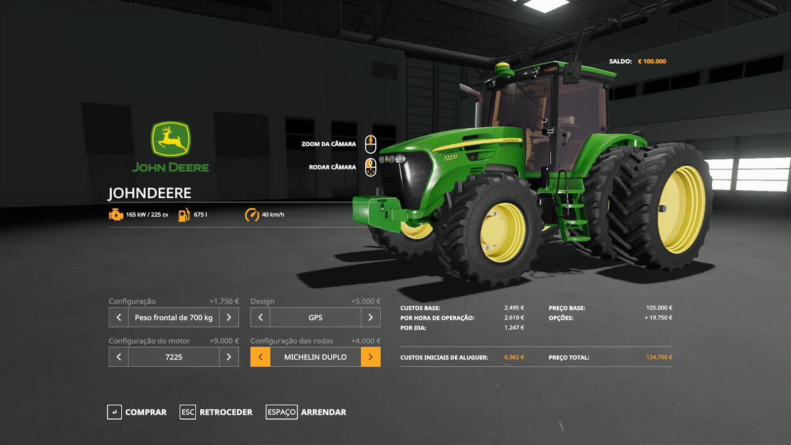 FS19 - John Deere 7J V1.0