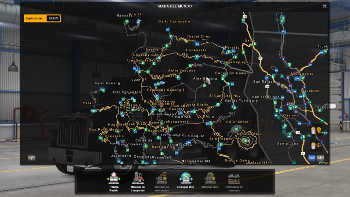 Ats Monkamx Map Expansion Extreme Roads 141x American Truck Simulator Modsclub