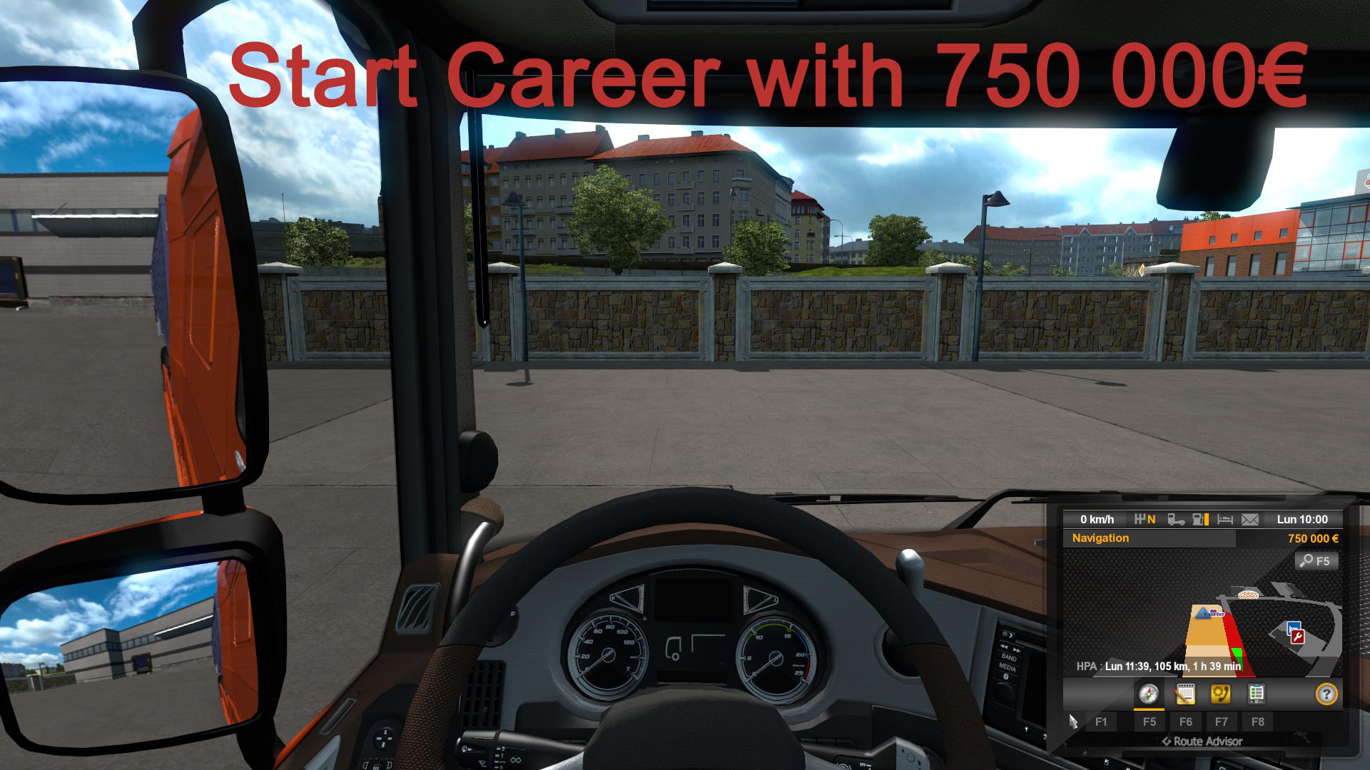 ETS2 - Money Start 750k (New Career) 1.36.x