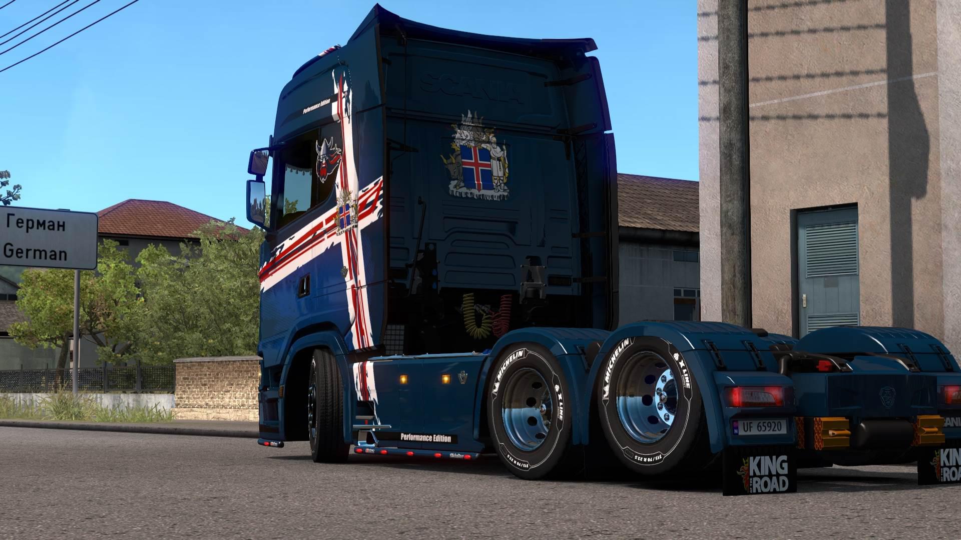 ETS2 - Scania S Iceland Performance Edition V1.0 (1.36.x) | Euro Truck