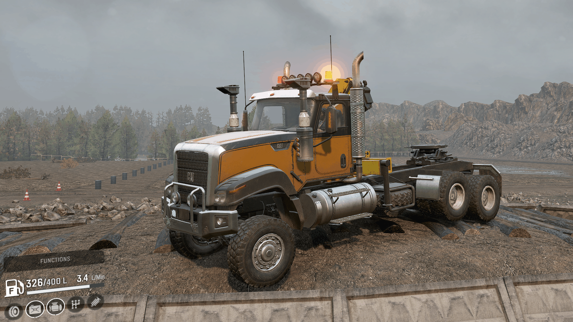 SnowRunner - Cat Mega Tow 700 Truck V1.3