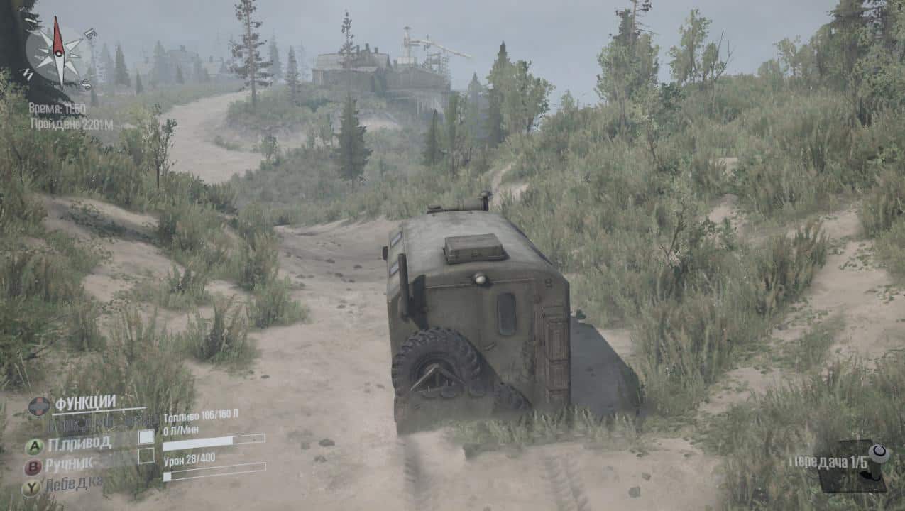 Spintires:Mudrunner - Spinywood Map V1.0
