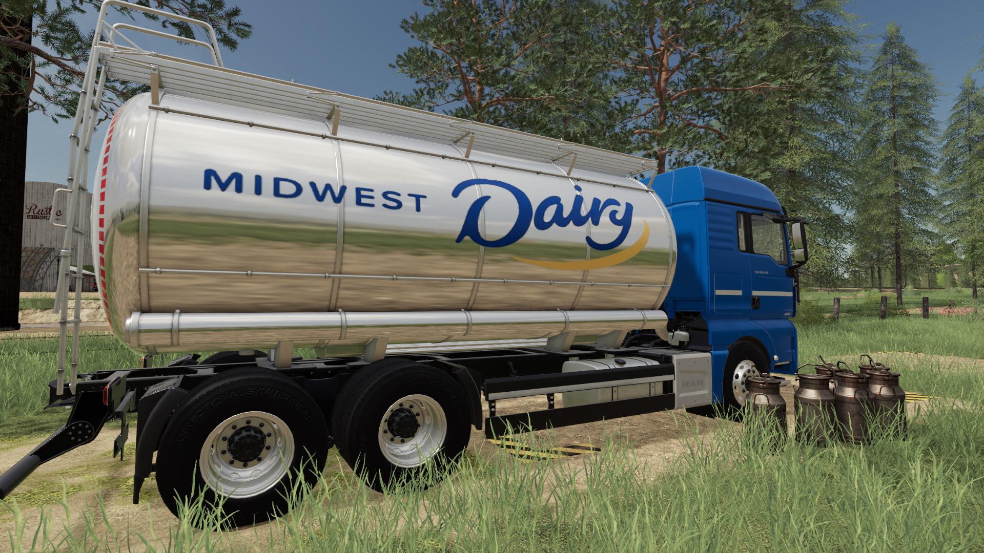 FS19 - Man TGX Tanker Truck v1.0