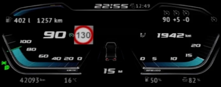ETS2 - DAF XG-XG+ Improved Dashboard V1.2 (1.41.x)