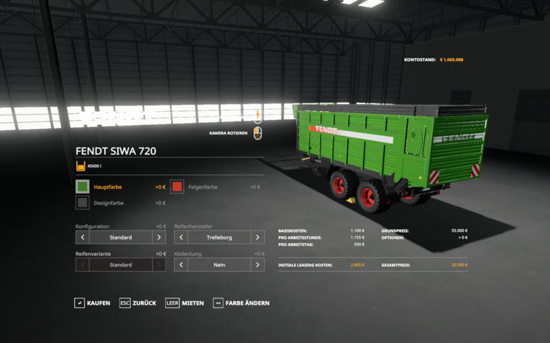 FS19 - Fendt Silagewagen V1.0