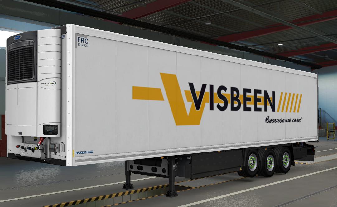 ETS2 - Visbeen for Krone Cool Liner (1.38.x)