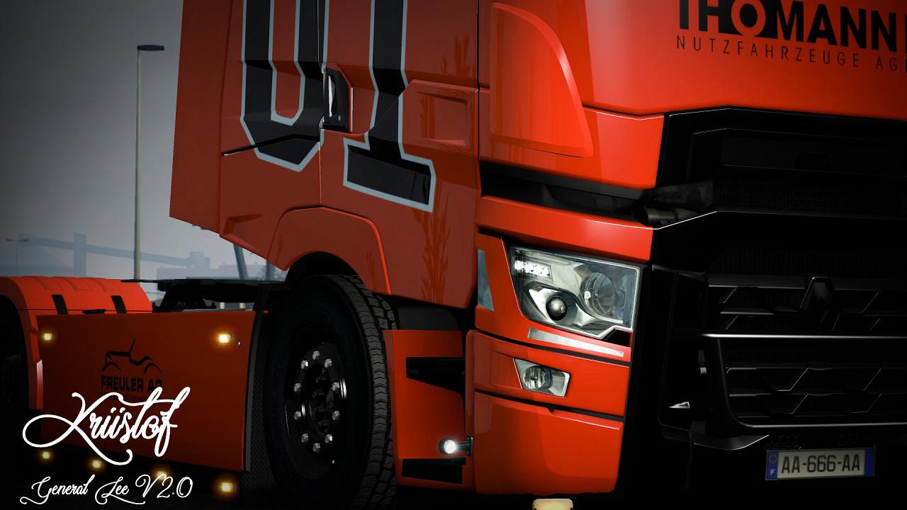 ETS2 - Kriistof Edition Tholmann General Lee V2.0 (1.35.X)