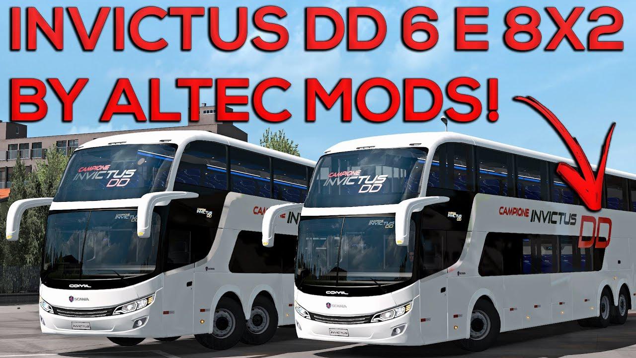 ETS2 - Comil Invictus DD Scania V1.0 (1.36.x)