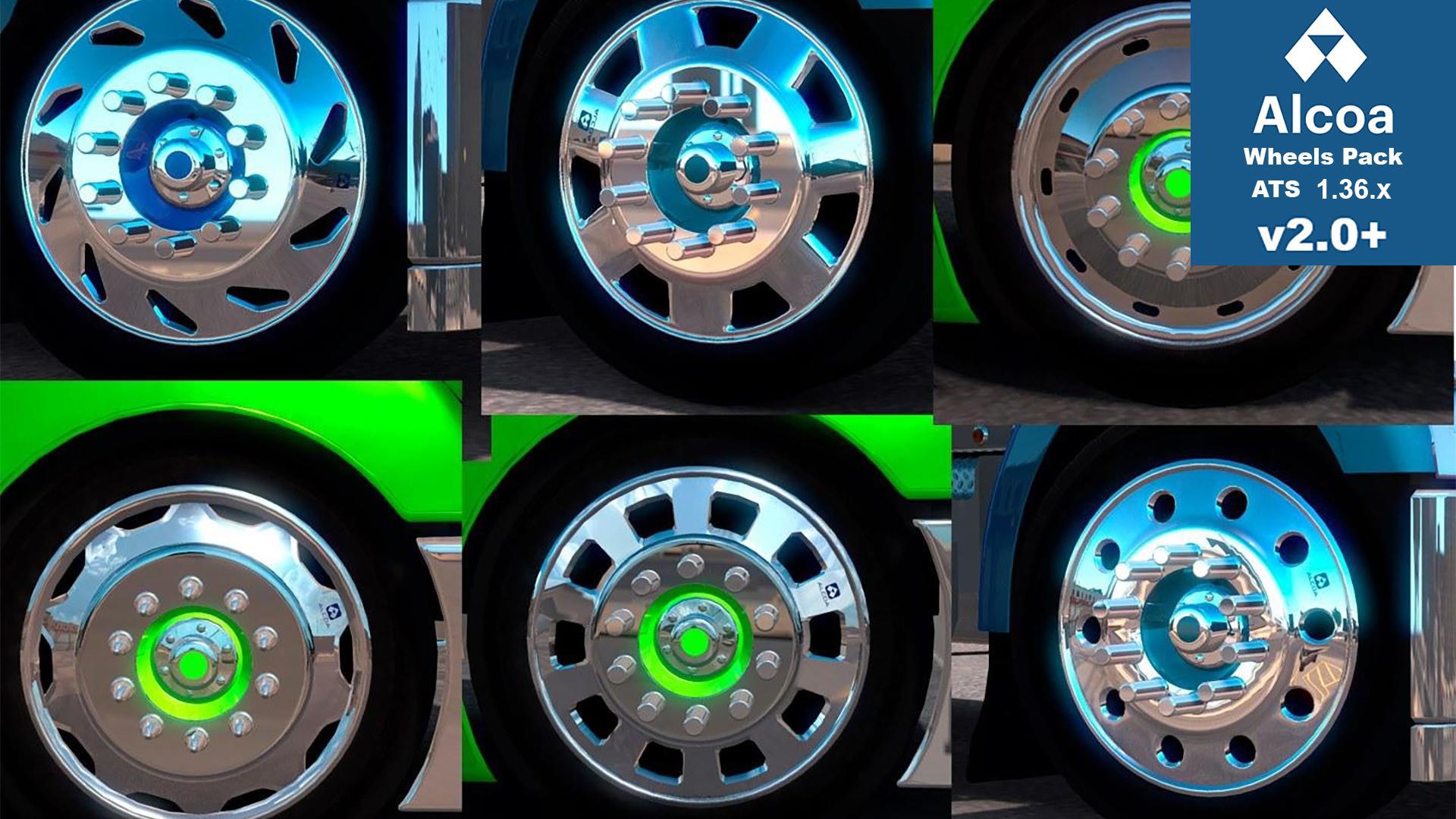 ATS - Alcoa Huge Wheels Pack V2.0.2 (1.36.x)