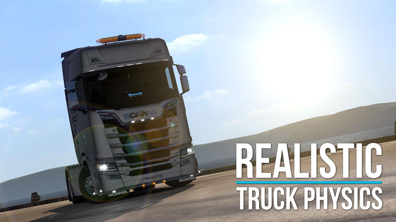 ETS2 - Realistic Truck Physics V6.1 (1.37.x)